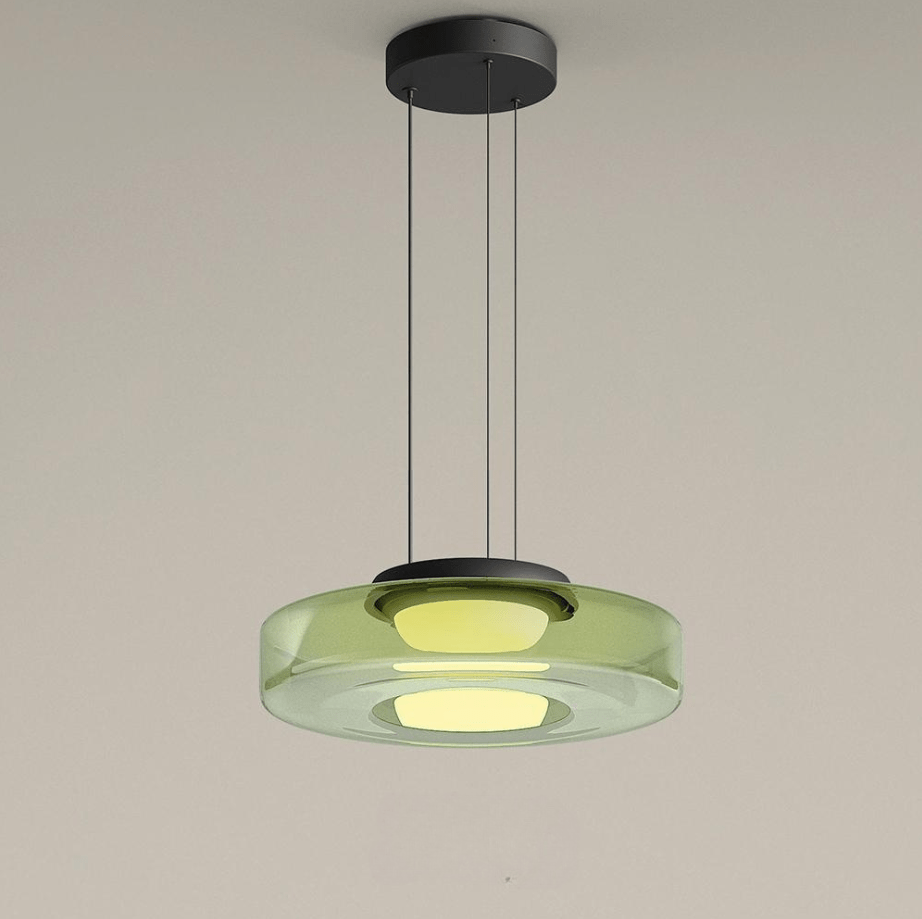 Hänglampa i glas i Bauhausstil - Elegans och modernitet