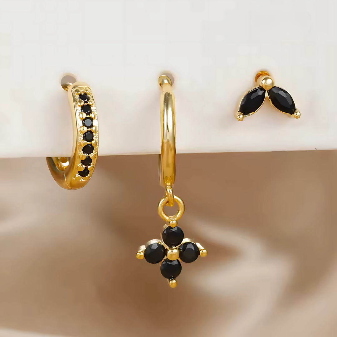 Souprava kroužků a piercingů – Univerzálnost a jemný lesk 