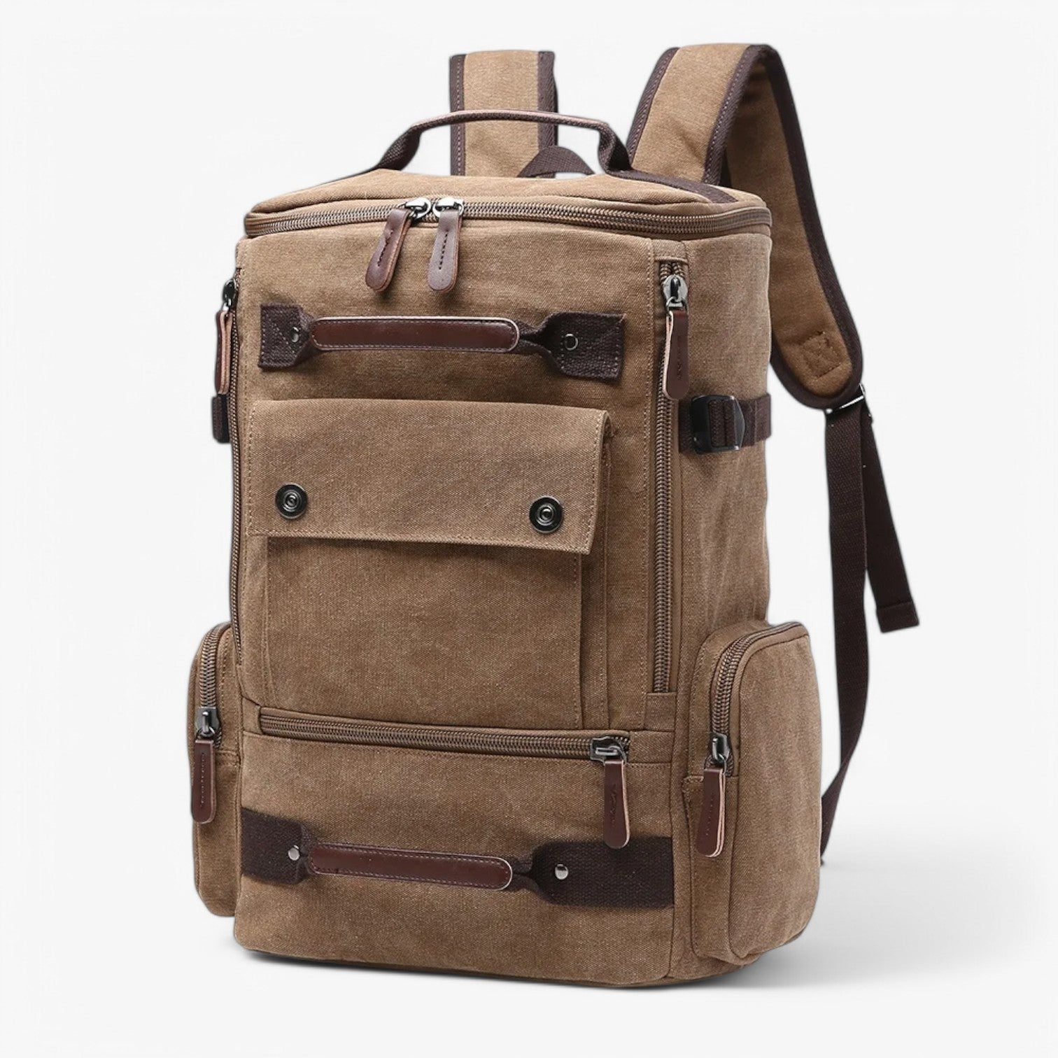 Vintage Rucksack mit Laptopfach 