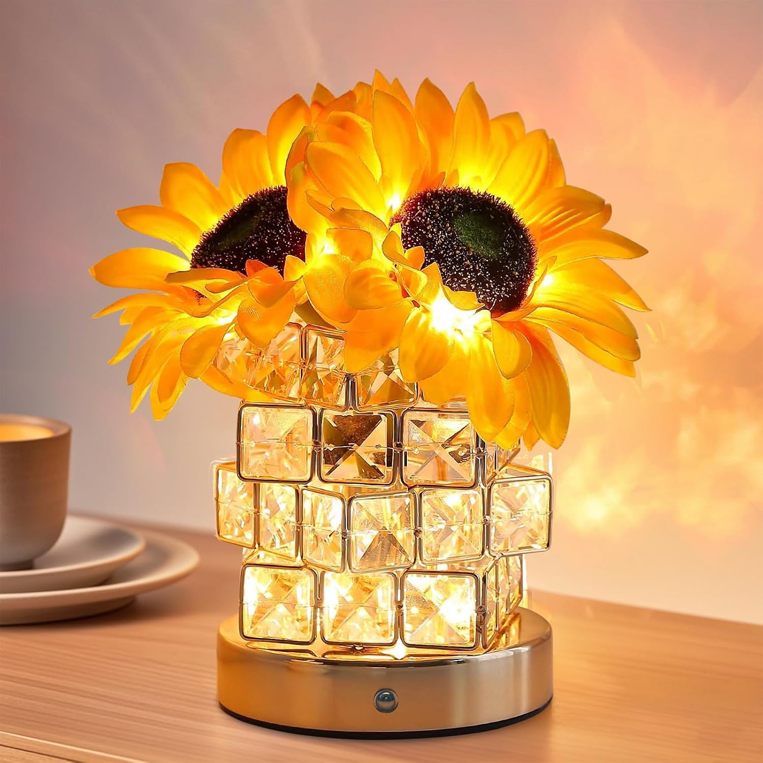 Sunflower Table Lamp – Warm and Decorative Light 