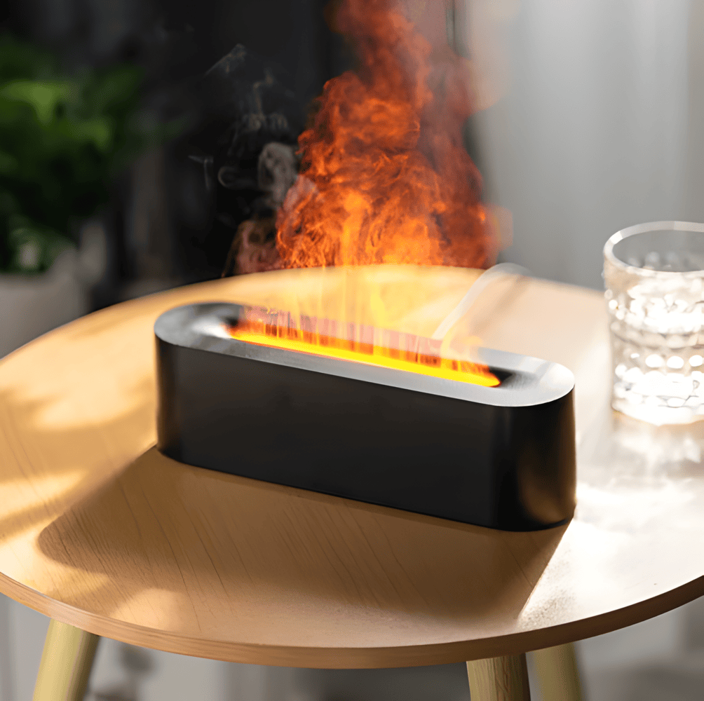 USB Aroma Diffuser Met Veelkleurige LED-verlichting - Ontspannende Sfeer & Lichte Nevel