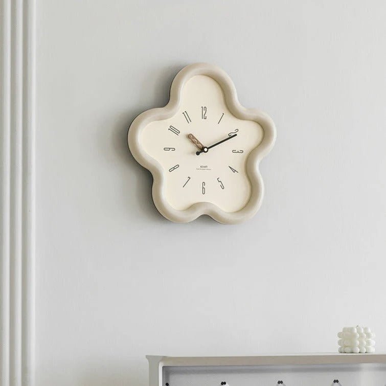 3D Flower Wall Clock – Decorative Elegance and Modern Style 