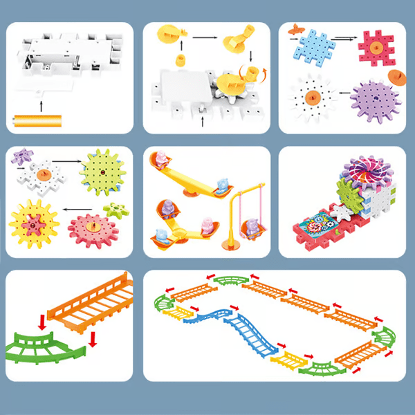 Fogaskerekes Elektromos Blokkok Gyerekeknek: Készíts és Tanulj 