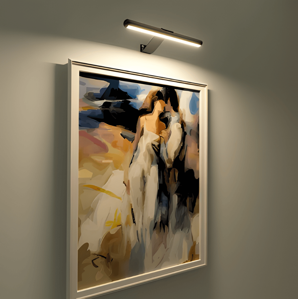 USB Rechargeable Cordless Rotating Led Wall Lamp - Full Rotation & Convenient Recharge