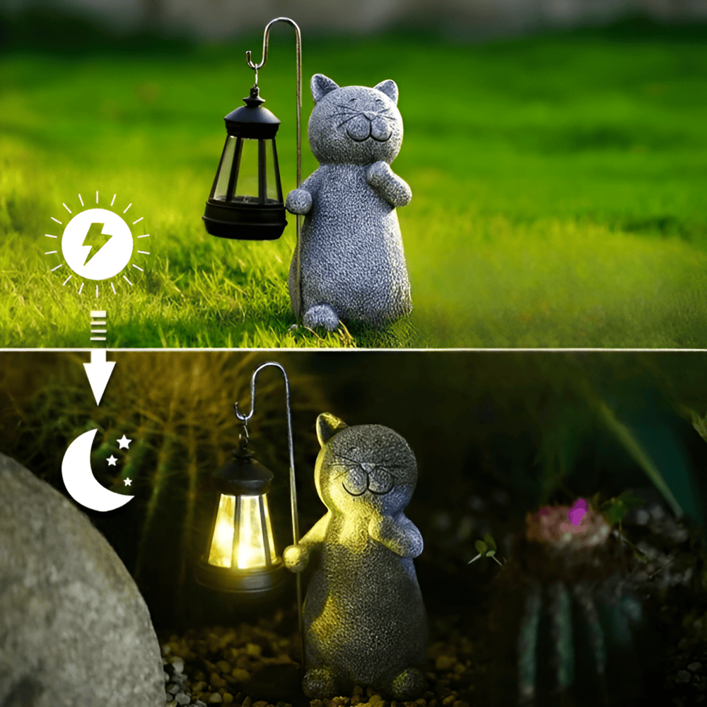 Lampă solară decorativă - decor original și lumină moale
