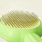 Animal hairs cleansing brush