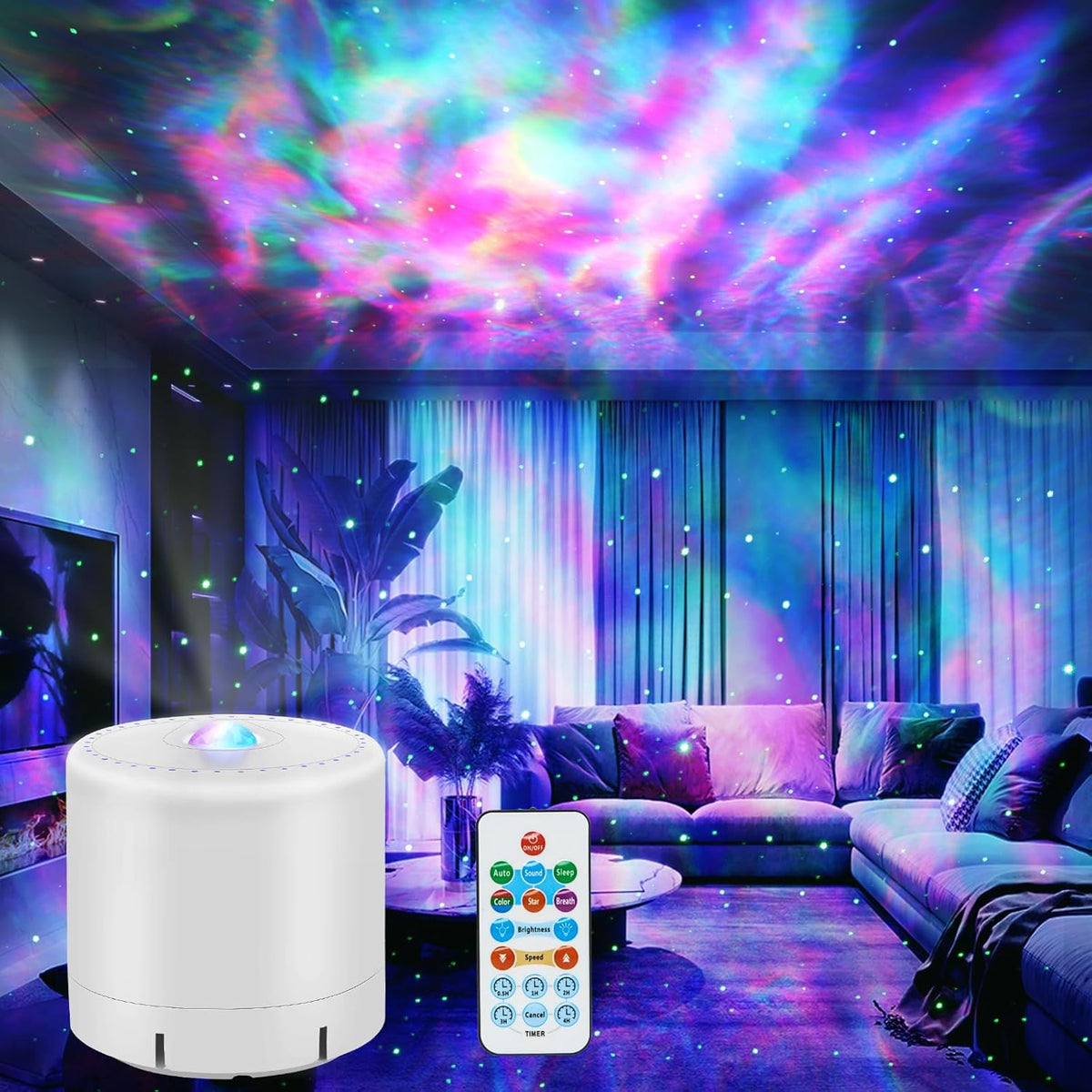 Proiector LED – Ambianță Galaxie Relaxantă 