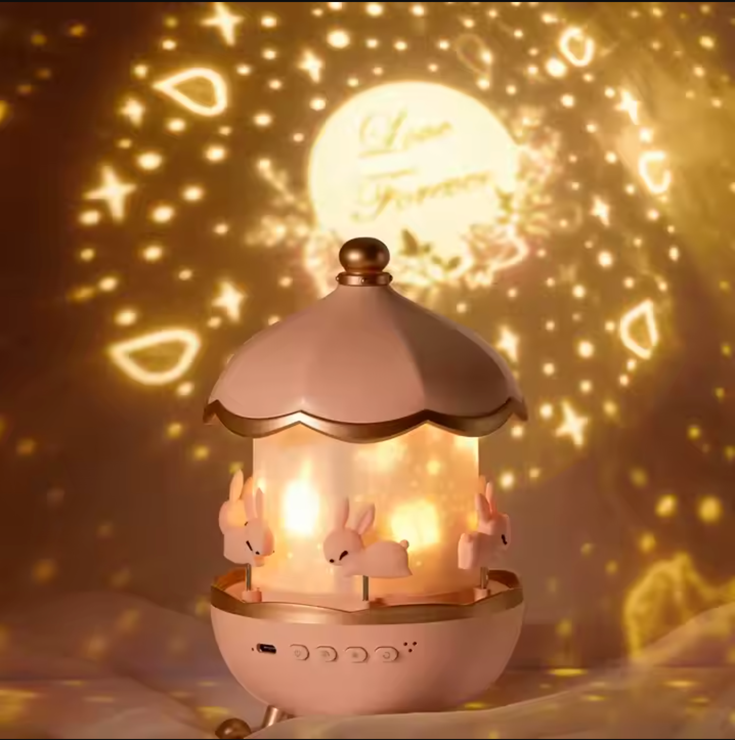 Veilleuse Projecteur — Ciel Étoilé En Lumière