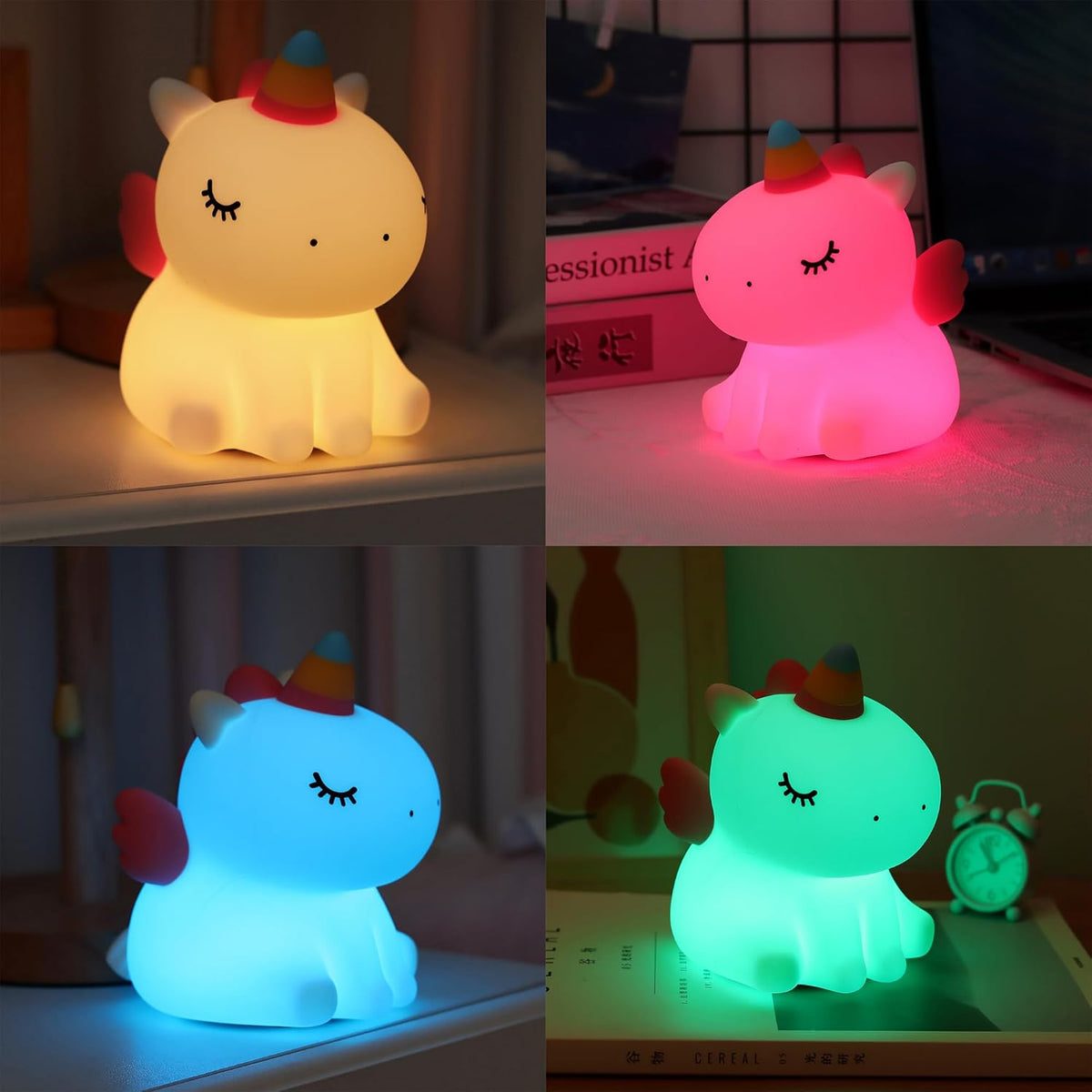 Veilleuse Licorne – Lumière Apaisante Et Rêves Enchantés