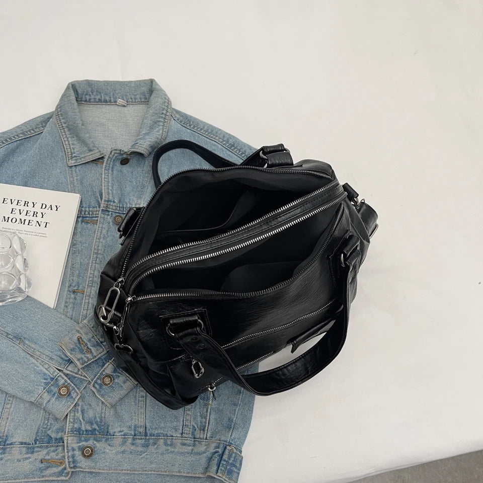 Belmonde | Stor skuldertaske til skole – Praktisk og daglig elegance 