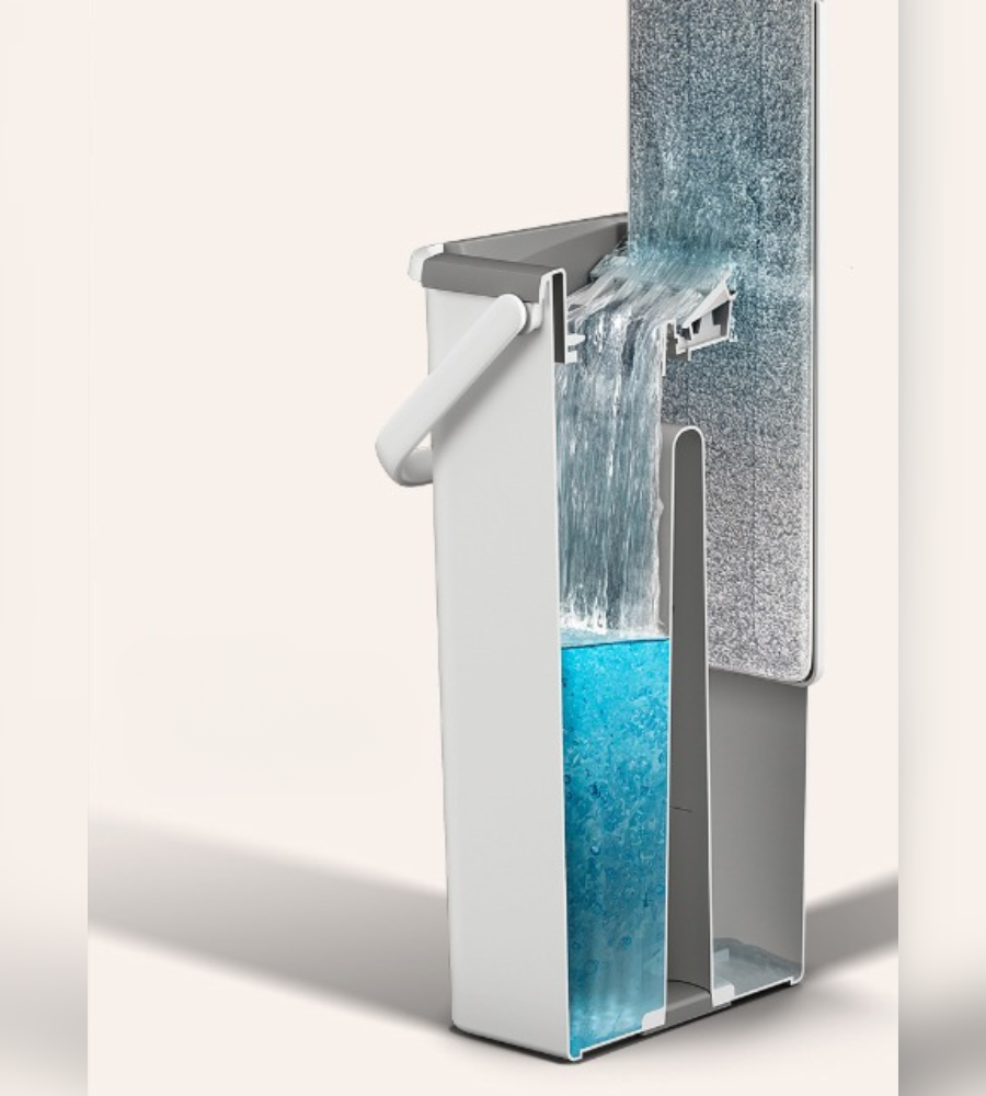 Magisk Serpillière Med Hink — Enkel Och Snabb Rengöring 