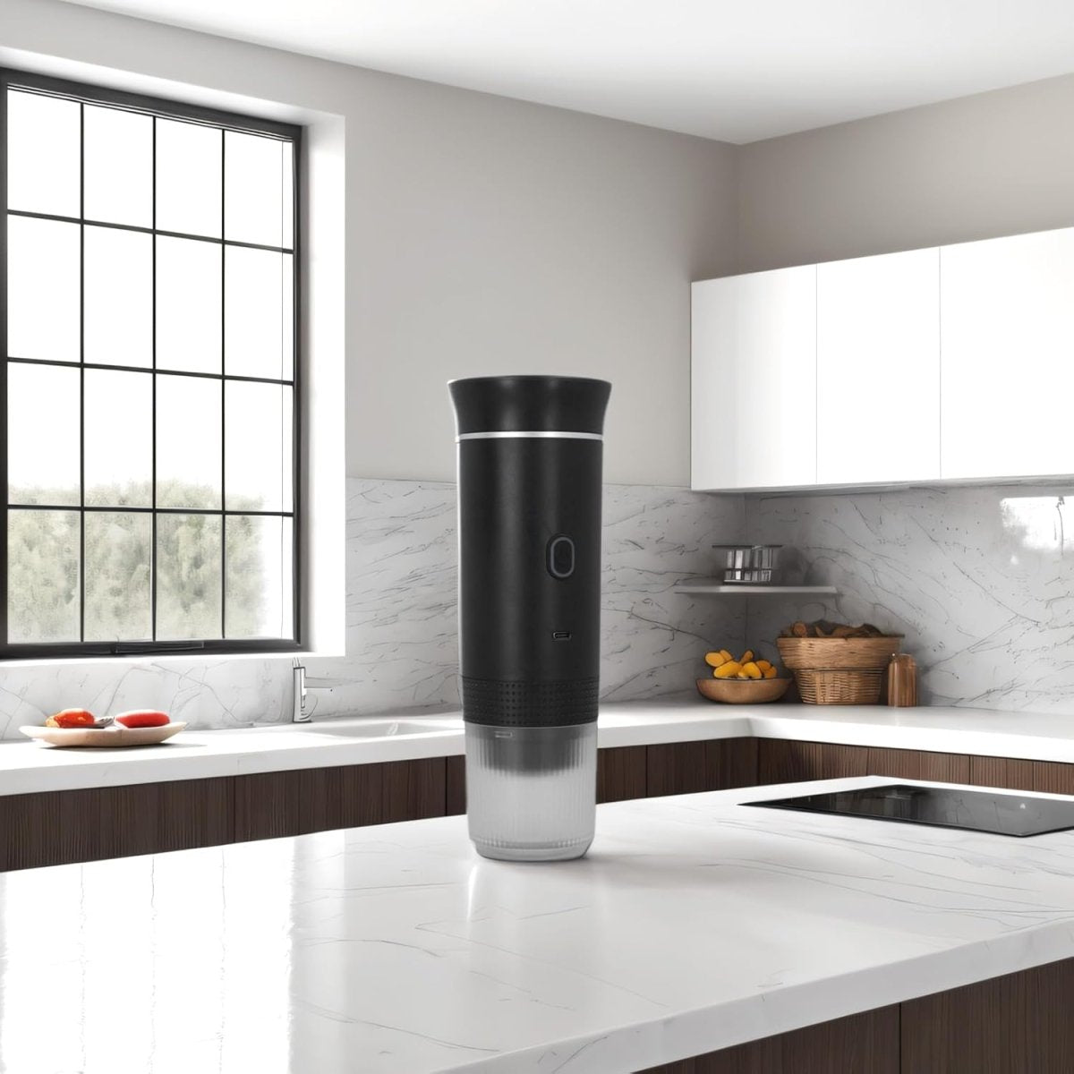 Przenośny ekspres do kawy 3 w 1 – idealny do biura, domu i na zewnątrz 