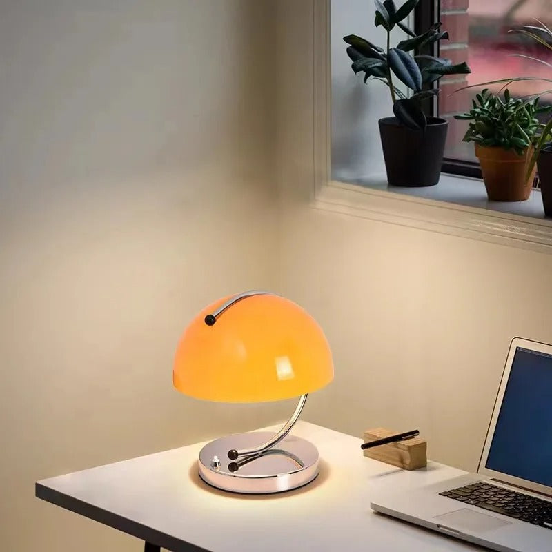 Lampe De Table Style Scandinave En Verre – Élégance Et Modernité