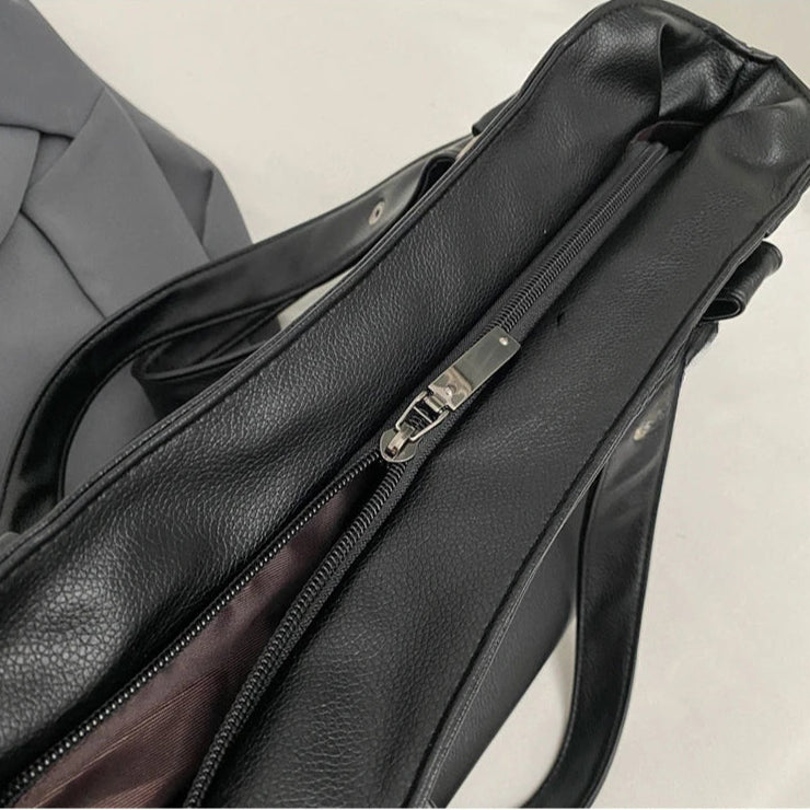 Zita | Stor Handväska i Mjuk Med Avtagbar Rem – Elegans Och Praktik 