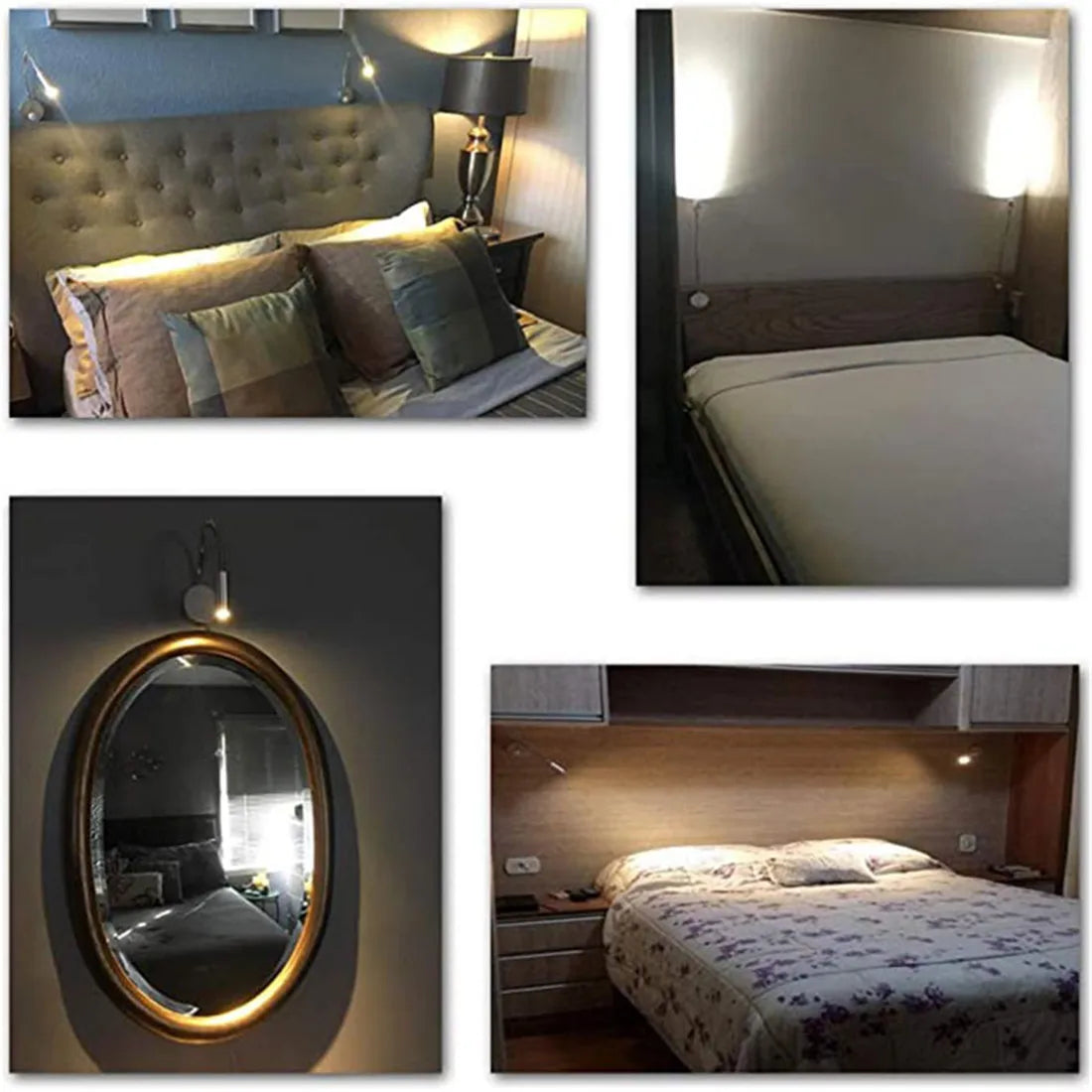 フレキシブルLEDウォールライト - 可動性、エレガンス、ターゲットライト