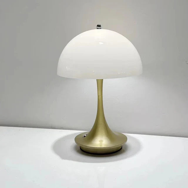 LED Table Lamp – Rechargeable and Three-Level Lighting 