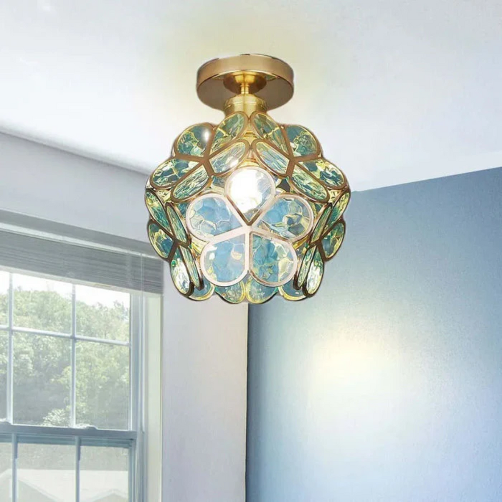 Plafondlamp in de vorm van een bloem – Delicaat en modern ontwerp 