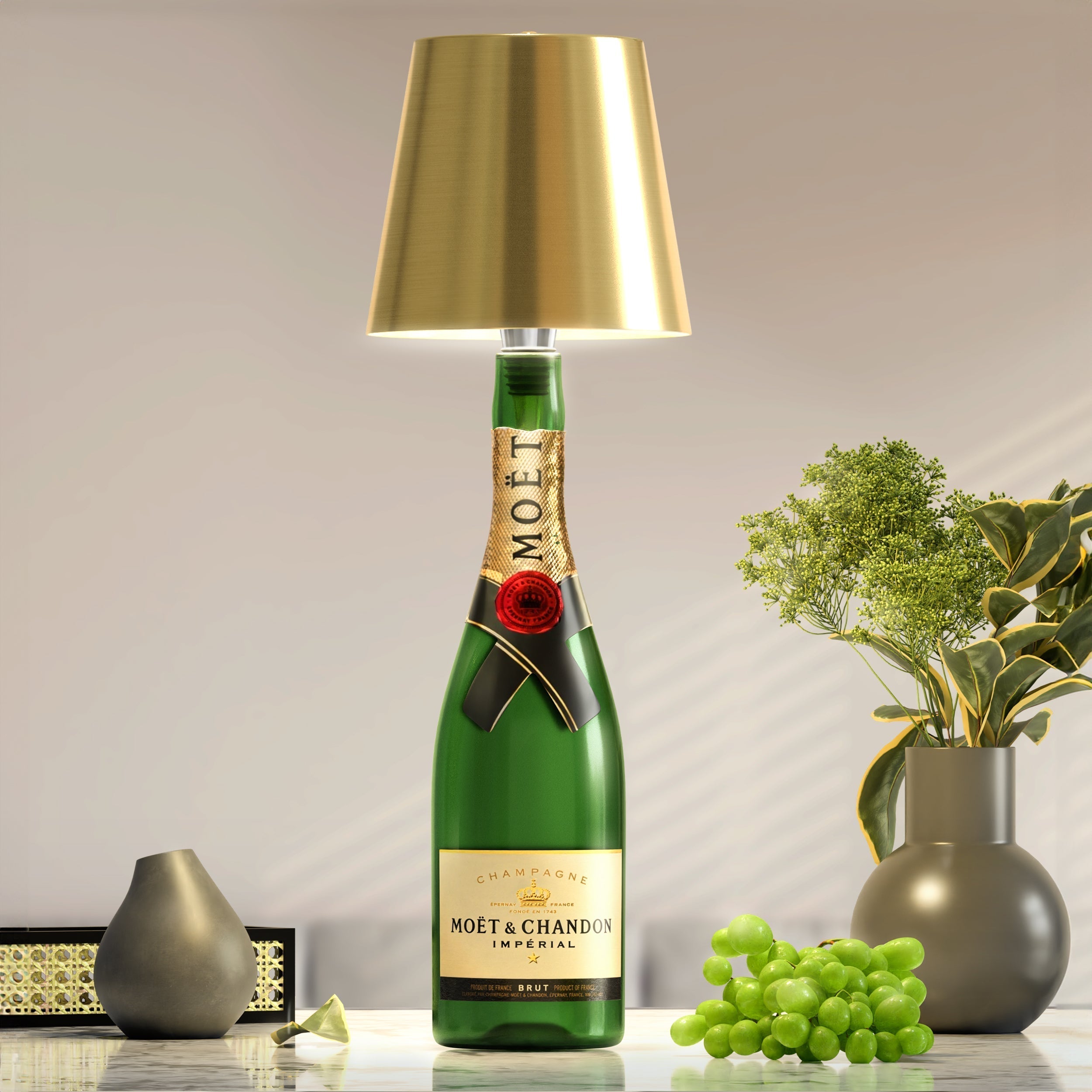 Rechargeable LED Lamp – Transform Your Bottles Into Light Fixtures 