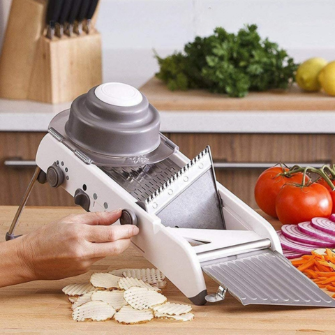 Multifunction Kitchen Mandolin - Maximum Precision & Safety