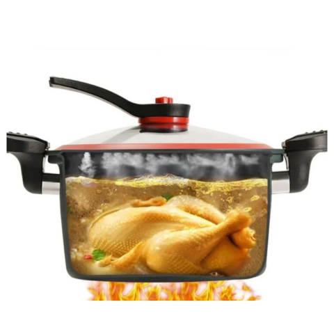 Innovativ Mikropresskokare — Snabb Matlagning Och Bevarade Smaker 