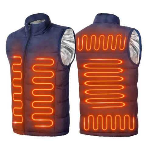 Unisex varmevest - justerbar temperatur og moderne stil