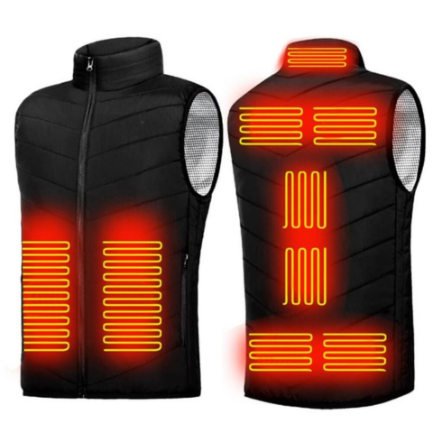 Unisex varmevest - justerbar temperatur og moderne stil