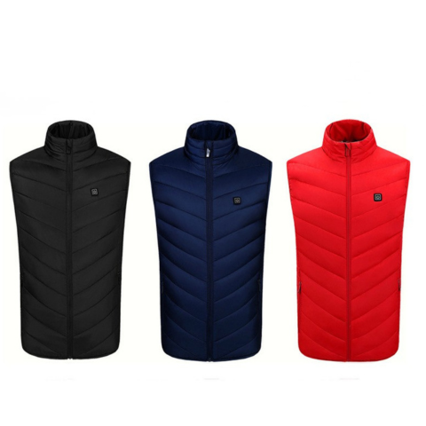 Gilet Chauffant Unisexe — Température Réglable & Style Moderne