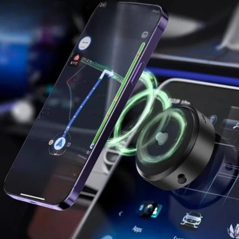 360° magnetický držiak telefónu do auta - bezpečné upevnenie a praktické použitie
