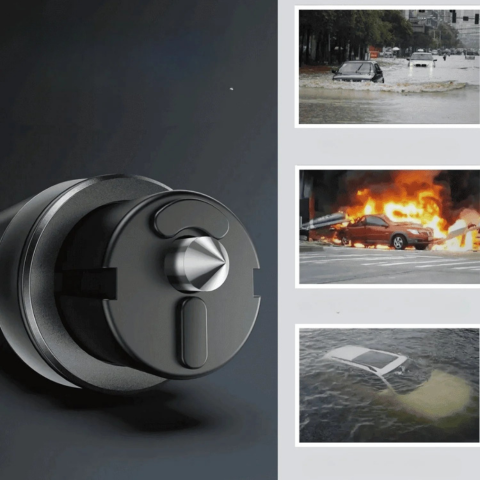 Kompaktes Auto-Sicherheitswerkzeug - Praktisches Design Und Sofortiger Einsatz