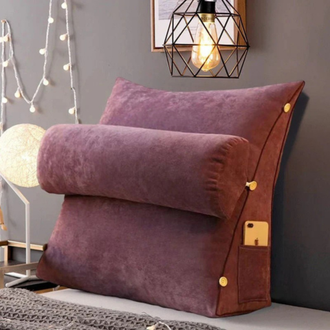 Cuscino di supporto dorsale – Forma a cuneo per una postura ideale 