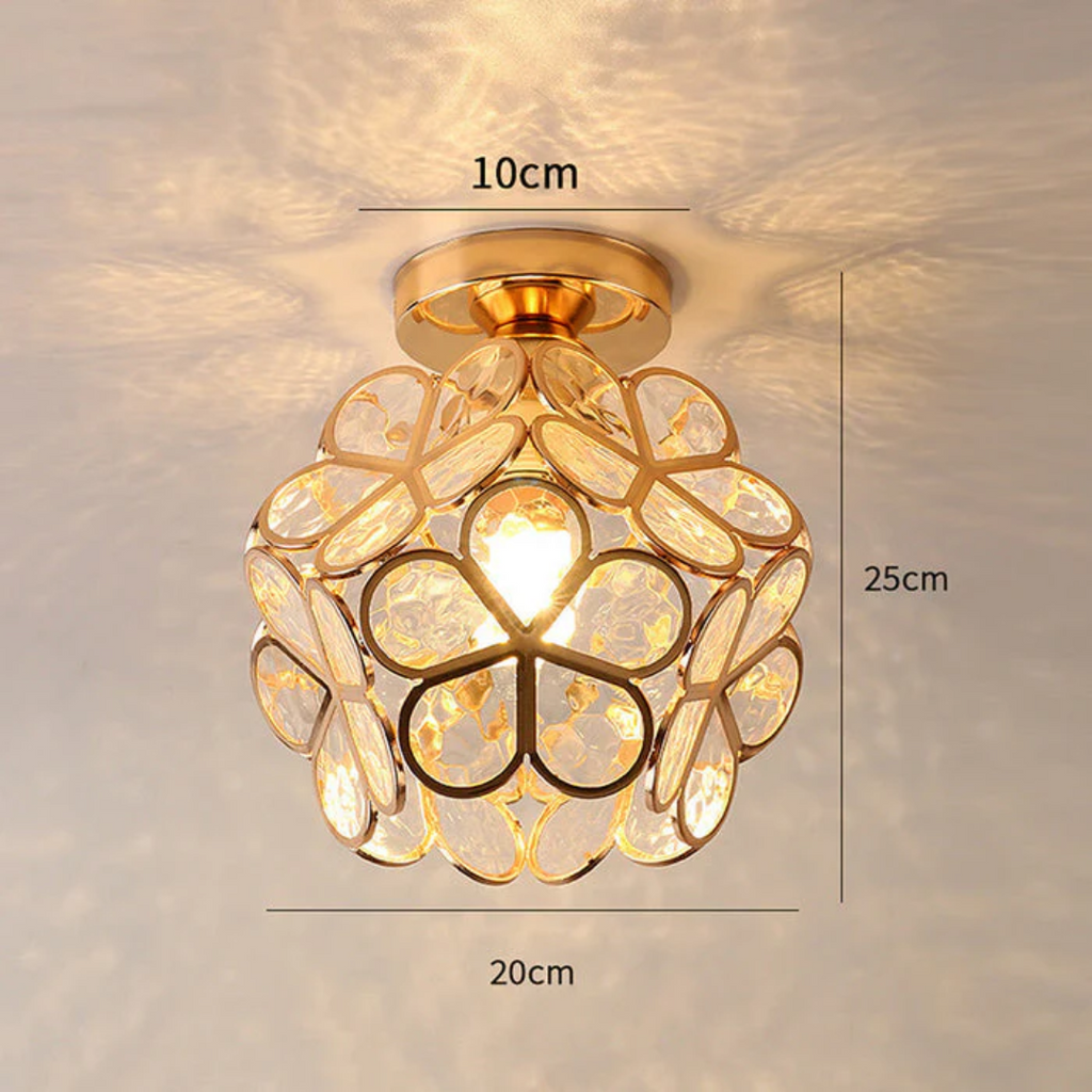 Plafondlamp in de vorm van een bloem – Delicaat en modern ontwerp 