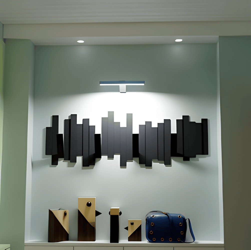 USB Rechargeable Cordless Rotating Led Wall Lamp - Full Rotation & Convenient Recharge