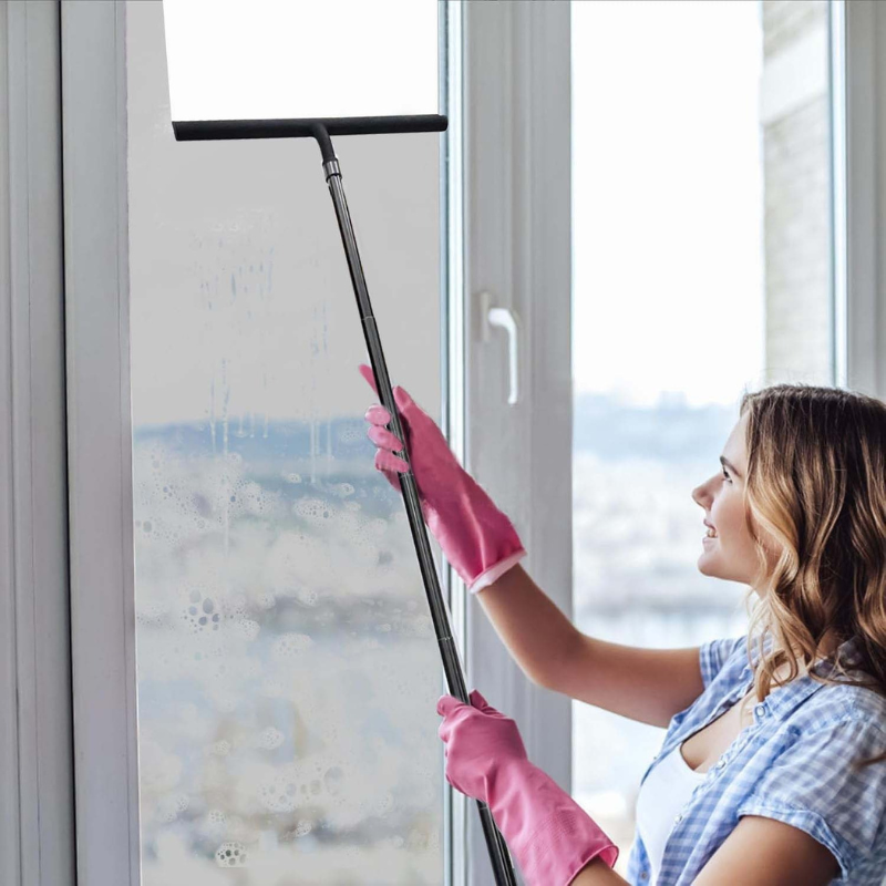 伸縮式シャワー用ラクレット – 簡単で労力を要しない掃除 