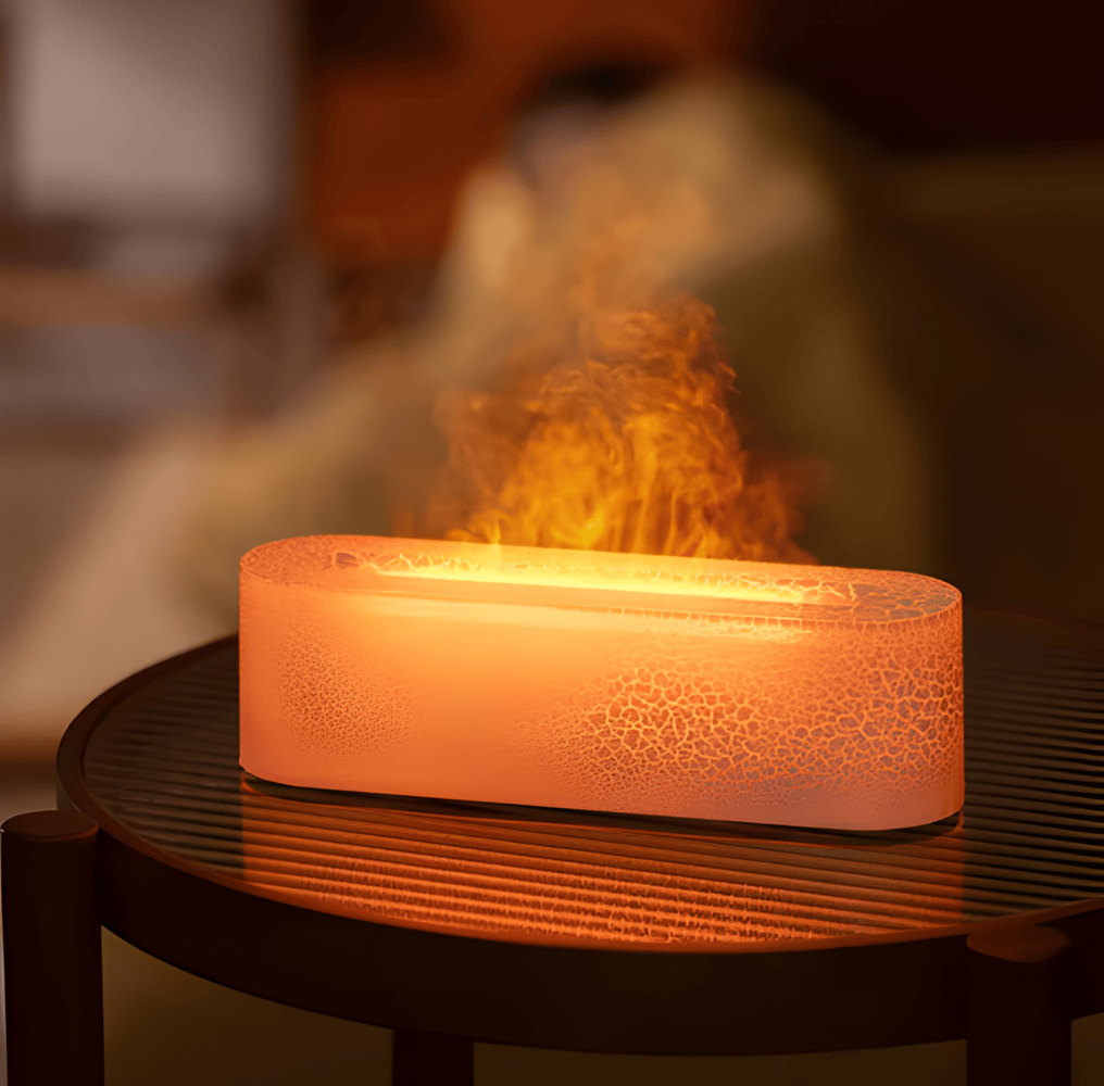 USB Aroma Diffuser Met Veelkleurige LED-verlichting - Ontspannende Sfeer & Lichte Nevel
