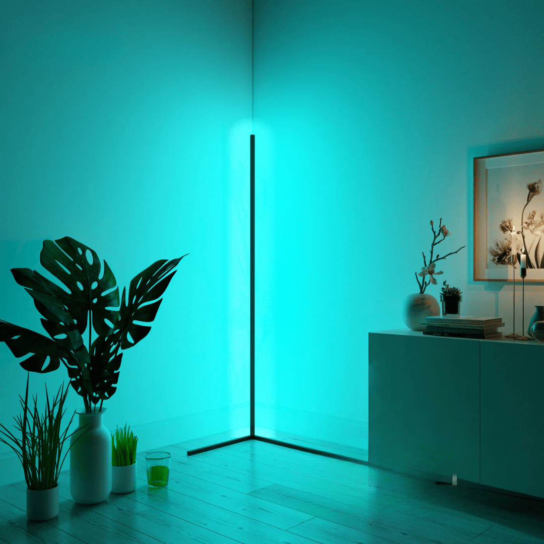 Lampada d'atmosfera ad angolo - Éclat Multicolore & Atmosphère Moderne