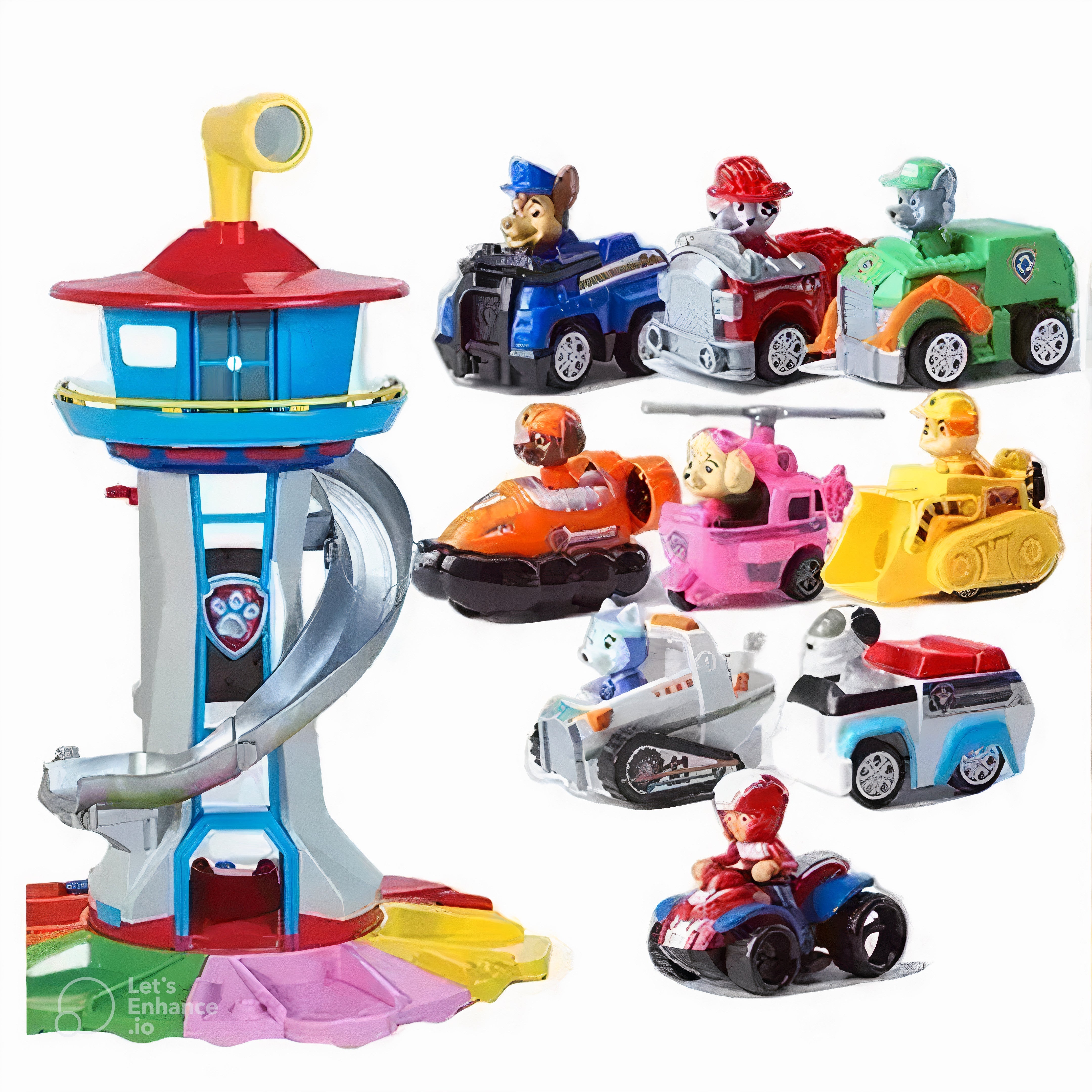 Children's Play Set With Cars And Slide - Guaranteed Fun And Awakening Creativity