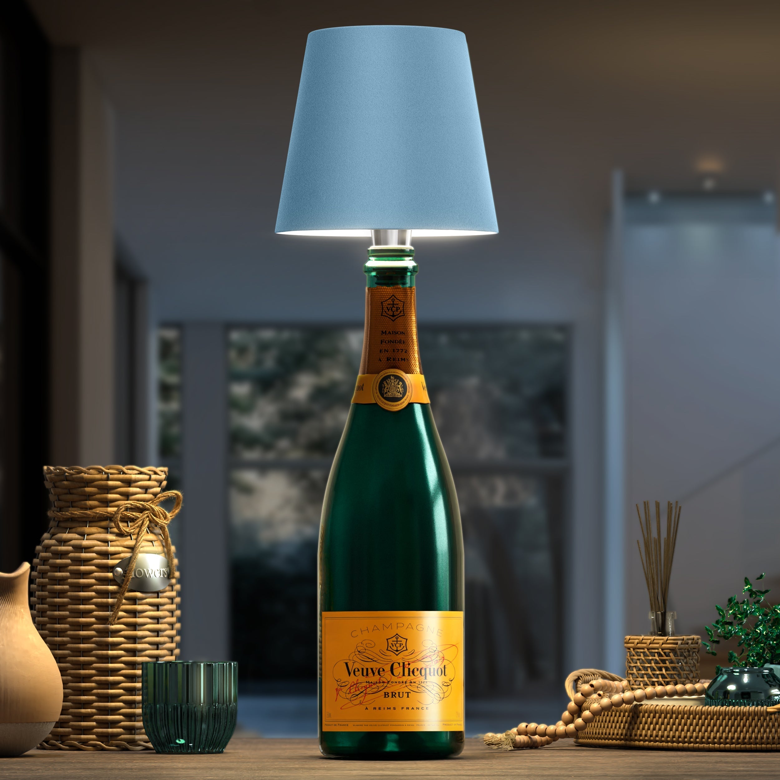 Rechargeable LED Lamp – Transform Your Bottles Into Light Fixtures 