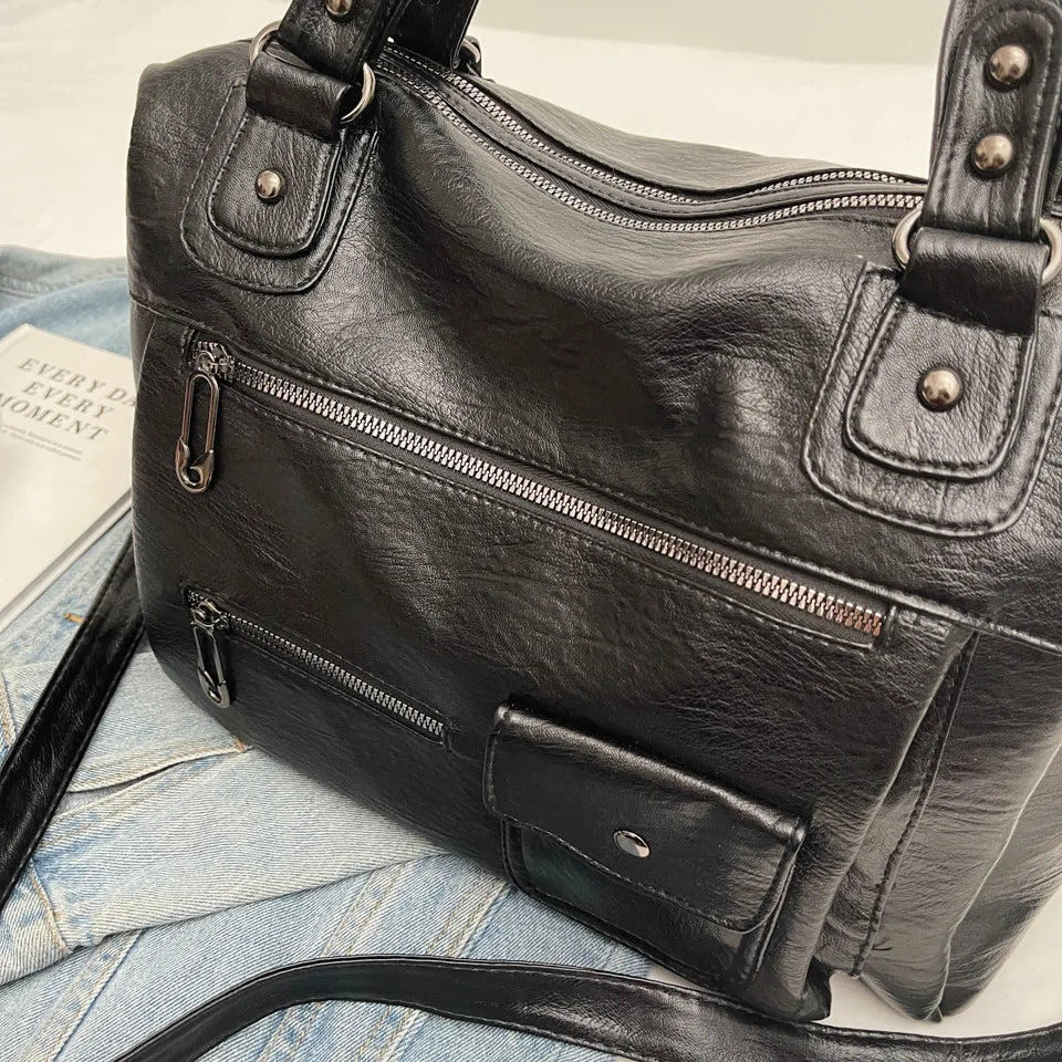 Belmonde | Stor skuldertaske til skole – Praktisk og daglig elegance 