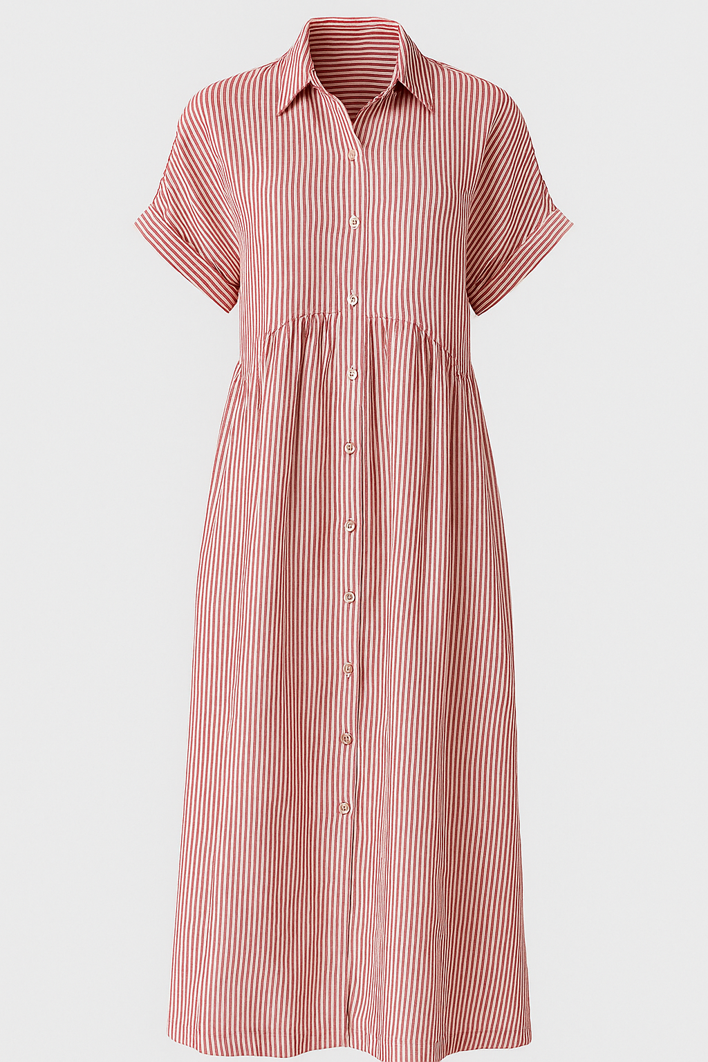 Vestido Midi Con Bolsillos – Elegante, Cómodo Y Con Bolsillos Prácticos 