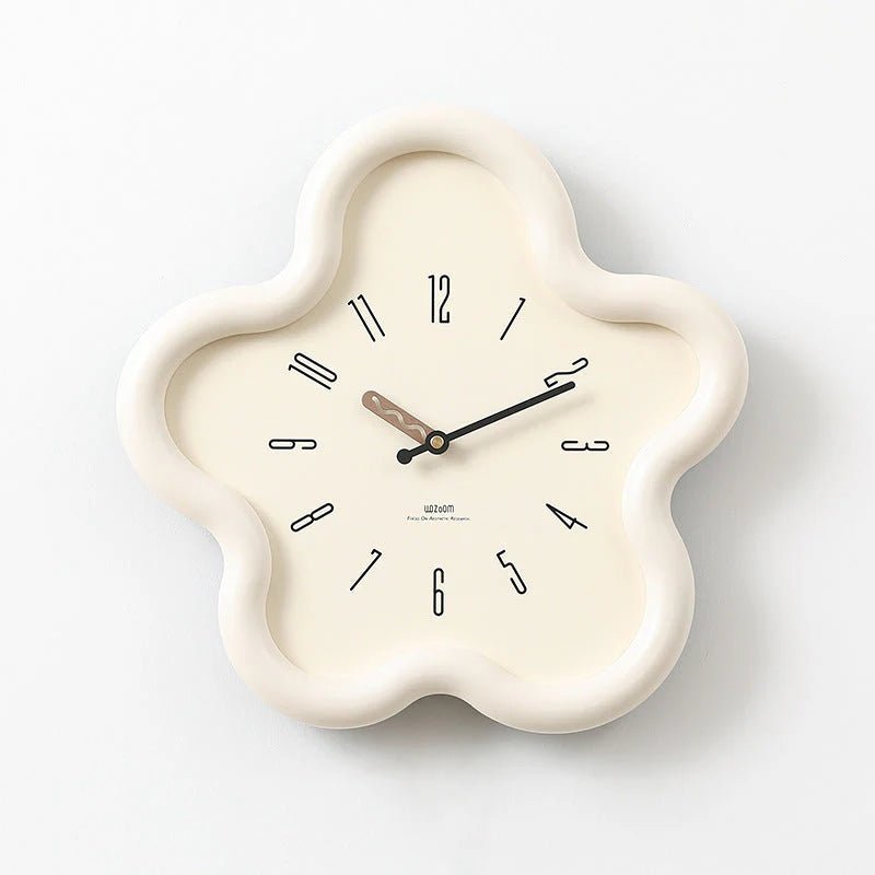 3D Flower Wall Clock – Decorative Elegance and Modern Style 