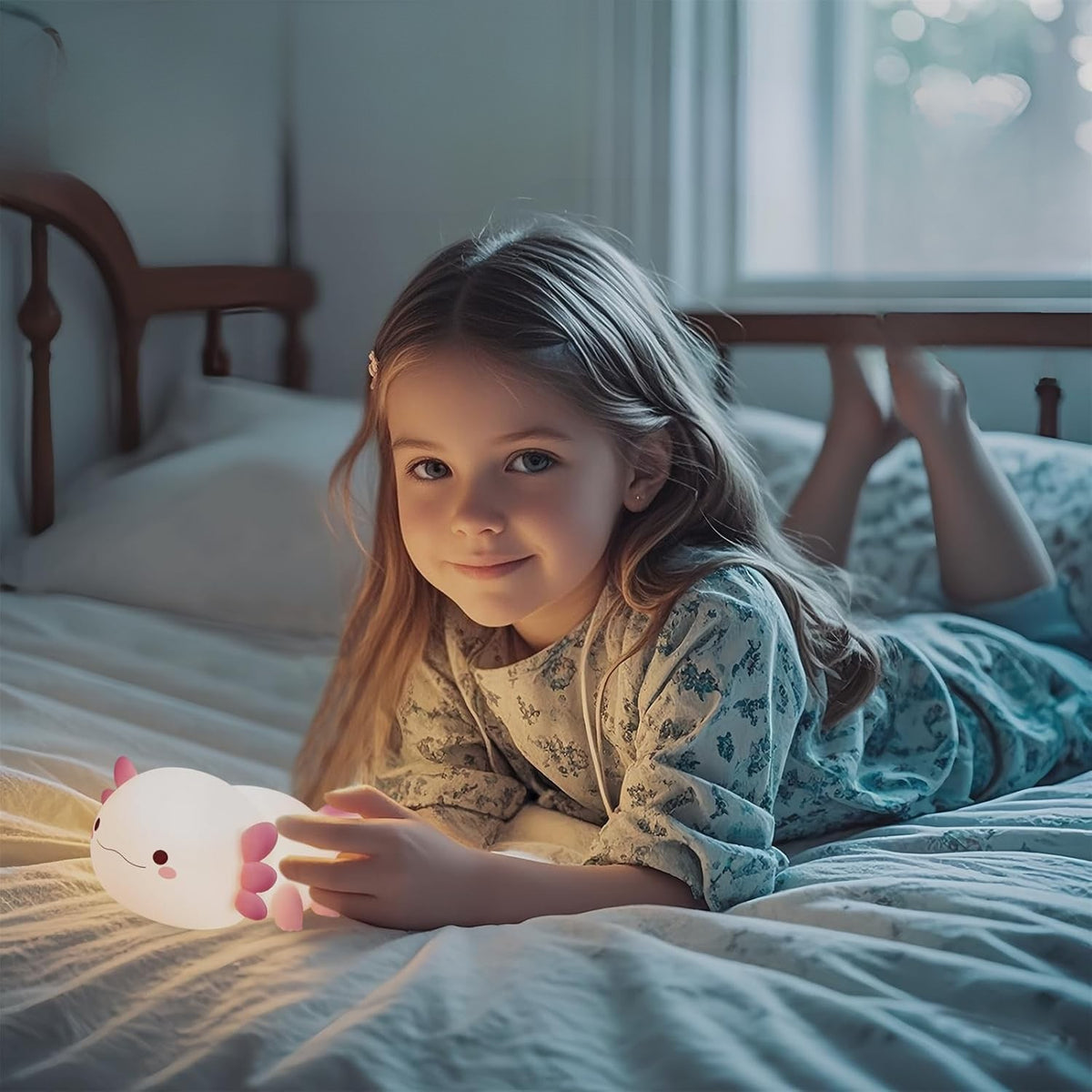 Lampa de birou – Salamandra zâmbitoare și luminoasă 