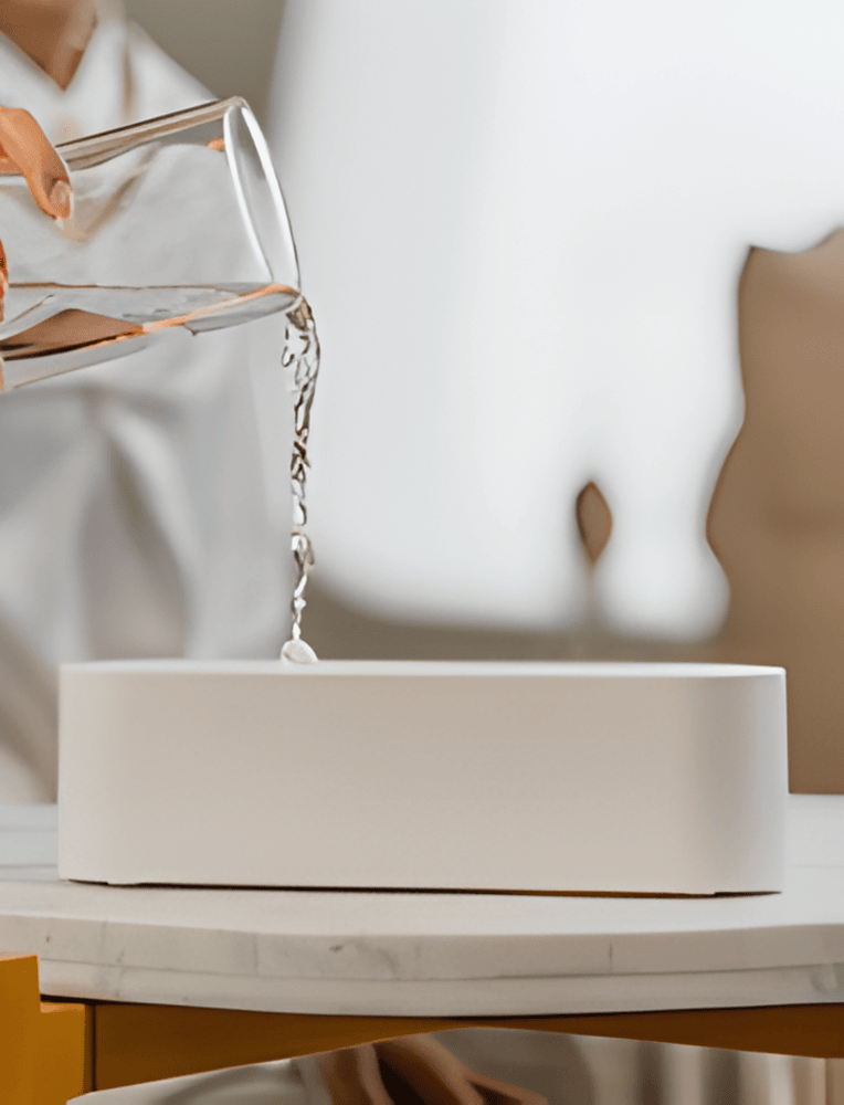 Difuzor de aromă USB cu iluminare LED multicoloră - atmosferă relaxantă și ceață ușoară