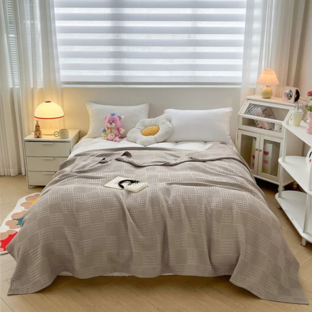 Luxusní prošívaná deka – pohodlný komfort a přirozená elegance 