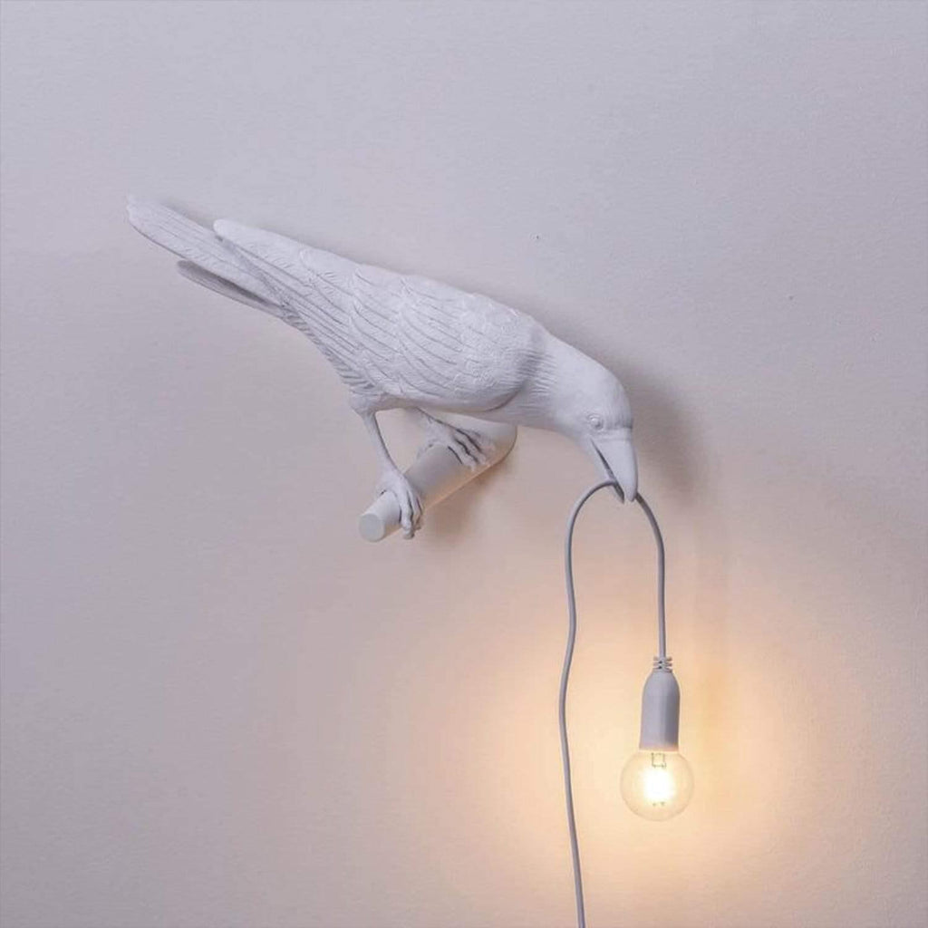 Dekoratívna lampa — Havran pre tajomnú atmosféru 