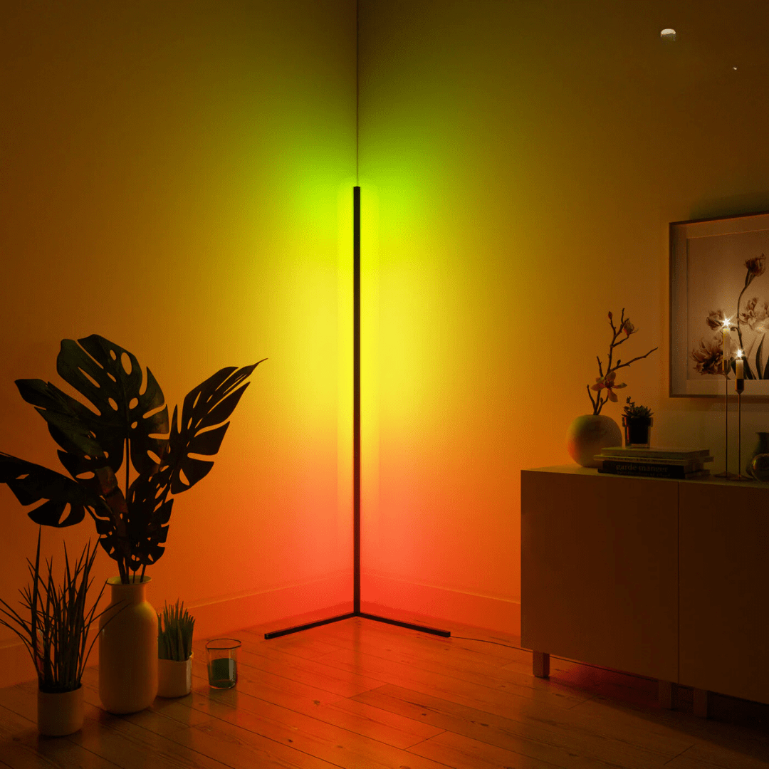 Lampada d'atmosfera ad angolo - Éclat Multicolore & Atmosphère Moderne