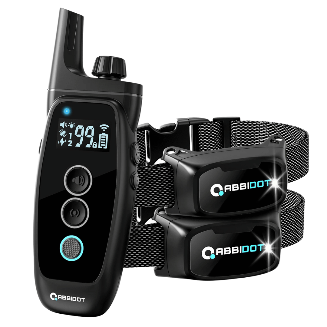 קולר אילוף לכלב – שלט LED וטווח 1000 מ 