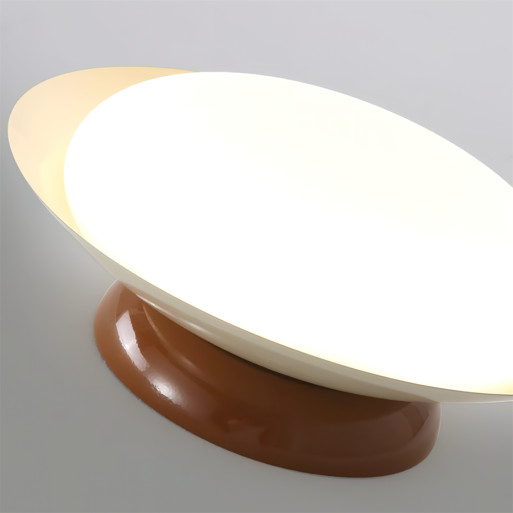 Plafoniera rotonda a LED - Bagliore naturale ed eleganza discreta