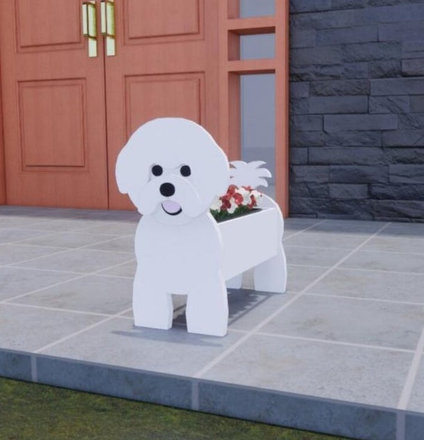 Maceta Original — Forma de Perro 