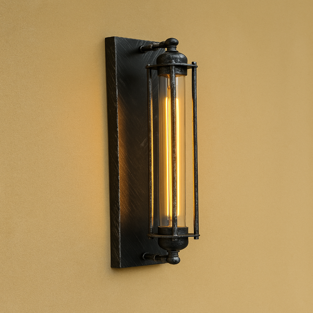 Vintage LED Wall Lamp – Retro Charm and Modern Lighting 