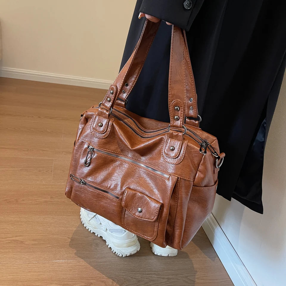 Belmonde | Stor skuldertaske til skole – Praktisk og daglig elegance 